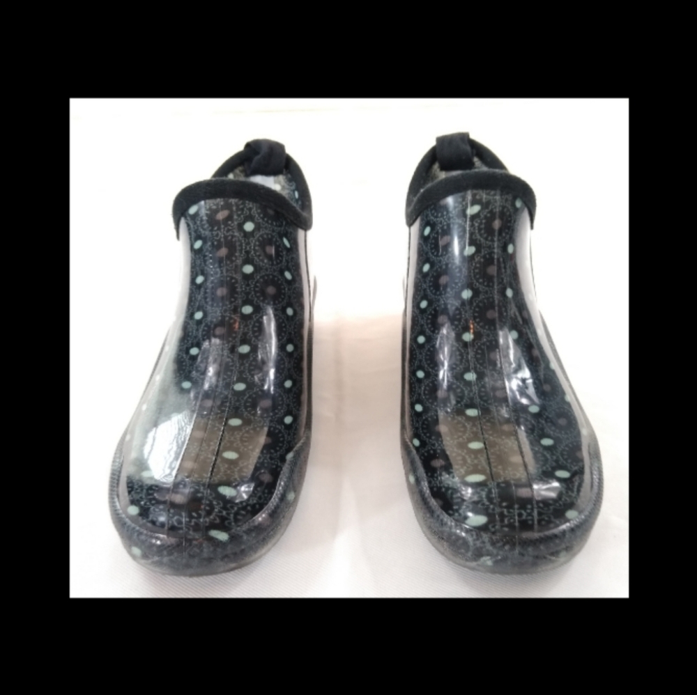 Capelli of New York Short Ankle Rain Boots Size 6 - Picture 7 of 8